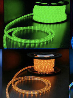 ไฟสายยางท่อกลมLED 220V LED strip RGB 220V