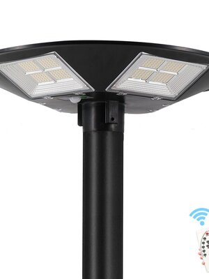 UFO โคมไฟถนนโซล่า เซลล์, STREET LIGHT SOLAR CELL UFOจัดส่งฟรี