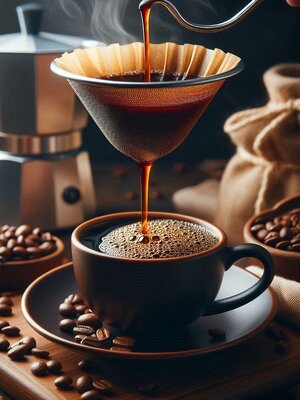ทำไมกาแฟบางชนิดถึง “อม” น้ำช้า