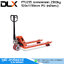 PTU255 รถลากพาเลท 2.5Ton 520x1150mm PU (หน้าแคบ)