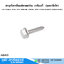 สกรูหัวเหลี่ยมปลายสว่าน เกลียวถี่ (ชุบดาโกไท)