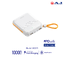 AJ พาวเวอร์เเบงค์ รุ่น GC311 ความจุ 10000mAh รองรับชาร์จเร็ว PD22.5W มีสายชาร์จในตัว (มอก.2879-2560) ประกัน 1 ปี