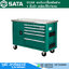 SATA 95208 รถเข็นเครื่องมือช่าง 5 ลิ้นชัก พร้อมโต๊ะทำงาน