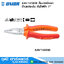 UNIOR 420/1VDEBI คีมปากจิ้งจก ด้ามแดง-ส้ม กันไฟฟ้า 1000V 7"