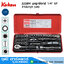 KOKEN 2258M ชุดลูกบ๊อกซ์ 1/4" 6P 31ชิ้น/ชุด (มิล)
