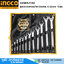 INGCO HKSPA1143 ชุดประแจแหวนข้าง-ปากตาย 6-32mm 12ชิ้น