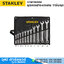 STANLEY STMT80942 ชุดแหวนข้าง-ปากตาย 11ชิ้น/ชุด (ซองผ้า)