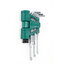 SATA 09124 ชุดประแจหกเหลี่ยมหัวบอลยาวพิเศษพร้อมที่จับ 9 ชิ้น