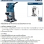 BOSCH GMR 1 เครื่องเซาะร่อง (เร้าเตอร์) 1/4" 550W