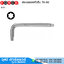 FORCE ประแจแอลหัวจีบ T6-80