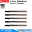 MAKITA A-85634 ใบเลื่อยจิ๊กซอว์ No.B-11 (5ใบ/แผง) ตัดไม้-พลาสติก ผิวตัดเรียบ (ตัดเร็ว)