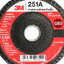 3M 251A กระดาษทรายเรียงซ้อน (หลังแข็ง) 4" No.60-320