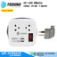 TOSHINO XP-1.8M ปลั๊กพ่วง 2ช่อง/ 2USB/ 1.8เมตร 10A/2300W
