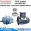 Crompton YB3-Series มอเตอร์กันระเบิด 0.5HP-100HP/380V ขาตั้ง,หน้าแปลน Explosion-proof Thre Phase Insulation Motors