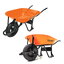 TRUPER CAT-45ND รถเข็นปูนล้อเดียว 65L ถาดส้ม