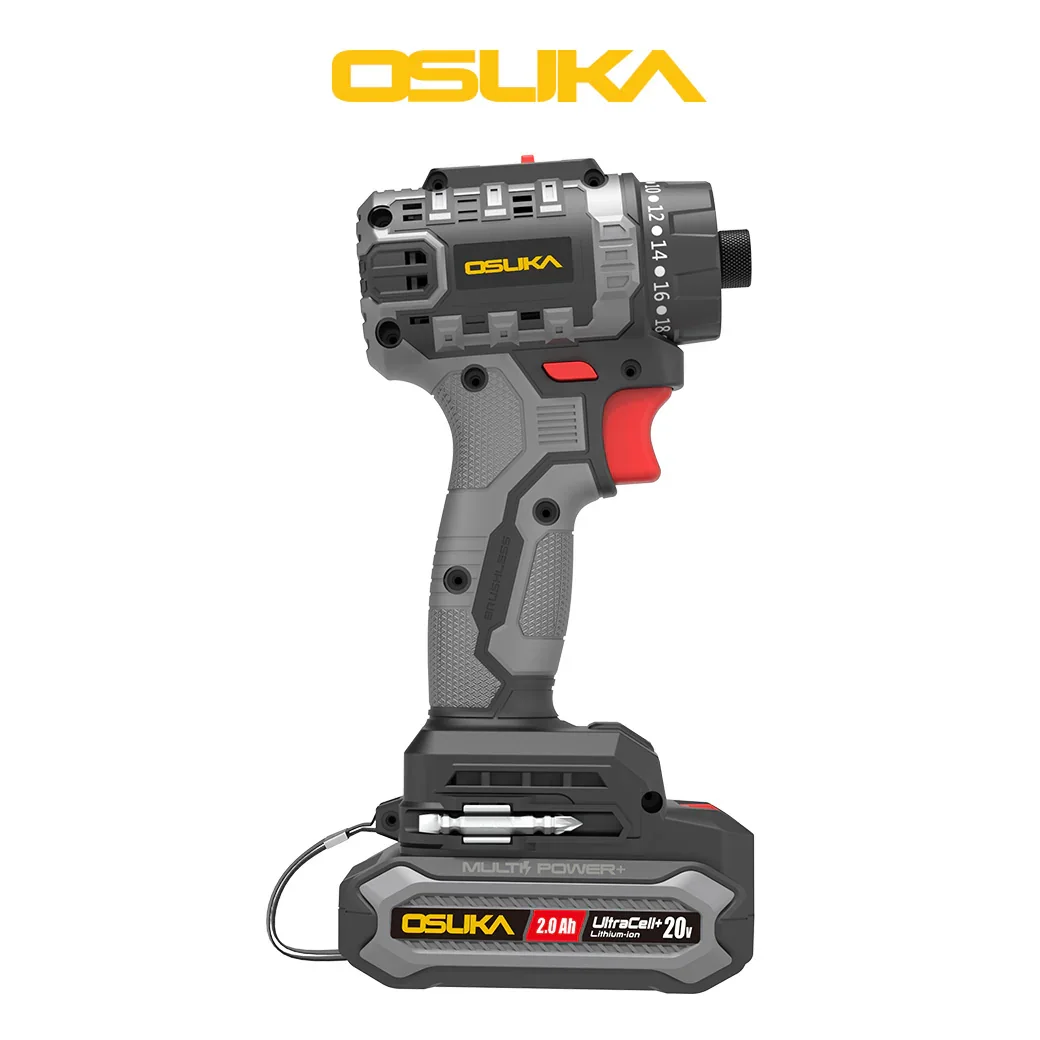 OSUKA OCSD756-D1 ไขควงไร้สาย 1/4" 20V 50Nm พร้อมแบตx1