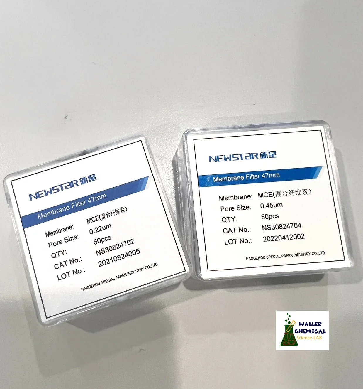 GVS Filter Disc MCE Membran – 0,45 µm, 47 Mm, 100 Stück/Pack, Für Probenvorbereitung & Filtration